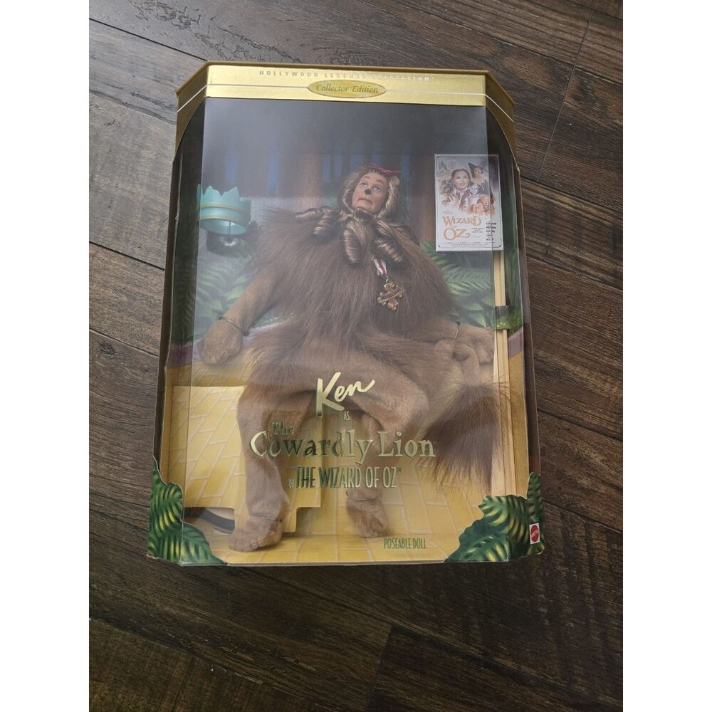 Ken as The Cowardly Lion Wizard of Oz Hollywood Legends Collection 1996 16573